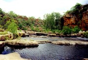 Below the rapids at Barnett River Gorge
