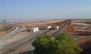 Iron Ore Railway from Red Bank Overpass