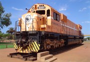 Loco 5497 at Pt Hedland 