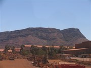 Eastern flank of Mt Nameless from Hammersley Iron Ore Mine