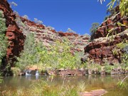 Class 4 walk along base of gorge