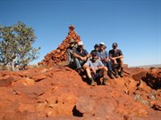 Atop the Canning Cairn