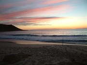 Beach front campsites