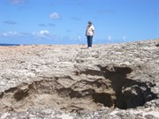 Blow holes at Thunder Bay