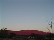 Mt August from the campground