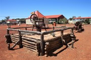 Open air museum/picnic facilities in main street