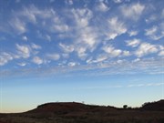 Mt Madley (and clouds) viewed from the north