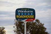 Warakurna Roadhouse sign