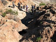 Rock Pool at Mallee Hen Rocks 