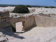 Interior sand level Oct 05