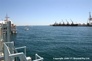 Looking out to the ocean from Fremantle