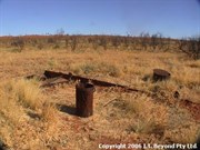 Rusty remains of Well 44