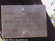 Restoration Plaque