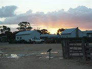 The old shearers quarters. Now used for accommodation for vis