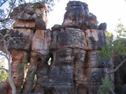 Rock formations in the Lost City