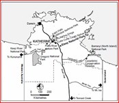 Location of Elsey NP in the NT