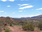West Macdonnell National Park - Outback mountain scenery 