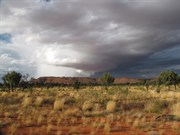 Storm over George Gill Range