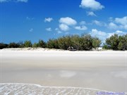 campsite at Heath Island