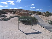 Blanche Cup - the largest mound spring.