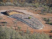 Large scale Aboriginal art