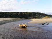 Mouth of Thurra River.  Croajingolong National Park. Victoria.