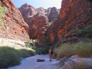 Walking into Cathedral Gorge