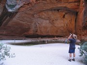 Inside Cathedral Gorge Sept 05