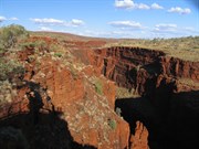 View east from Junction Pool Lookout