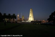 Kings Park view of Perth City and Anzac Memorial