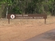 Entrance to Fogg Dam
