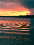 Ripples in the sunset - Lake Awoonga