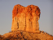 Sunset on Chambers Pillar