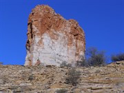 Chambers Pillar before the sun sets