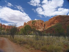 Echidna Chasm - Northern ramparts of Bungle Bungle Range near Echidna Chasm