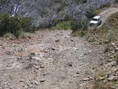 Mount Blue Rag - Last 150m before summit is steep and rough 