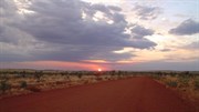 Sunset near Python Pool Turn Off