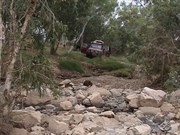 Little Panton River, Great Northern Hwy - Camping alongside Little Panton River 