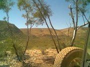 View from campsite