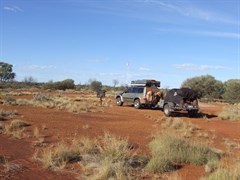 Eagle Hussar No 1 Oil well - Eagle & Hussar Bore site 2008 