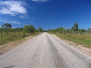 Long stretches through the scrub