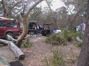 Whitewater Wall campsite
