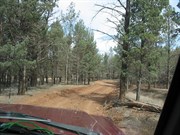 Graded section of track