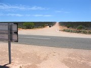 Turn off to Steep Point from the Denham Overlander Road