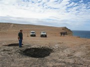 False Entrance Blowholes and Cliffs