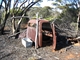 Bush ingenuity at its best - a chick coop