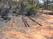 Rail points still in place