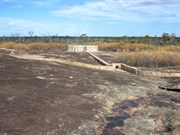 Stone Walls and tank at Moir Rock