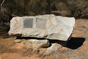 Commemorative Plaques at Rest Area