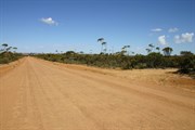View of turnoff if travelling south on Newdegate Rd Nth